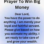 prayer to win a bet